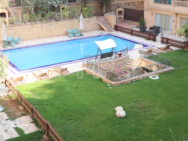 Ultra Modern Furnished Apartment With Pool For Rent In Maadi.