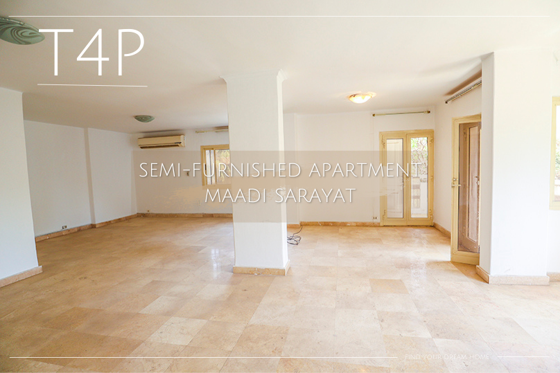 Semi Furnished Apartment For Rent In Maadi Sarayat.