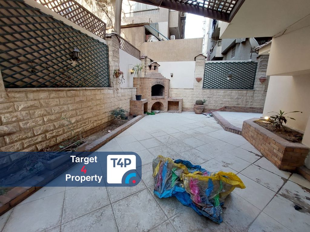 Ground floor for rent in maadi degla close to CAC