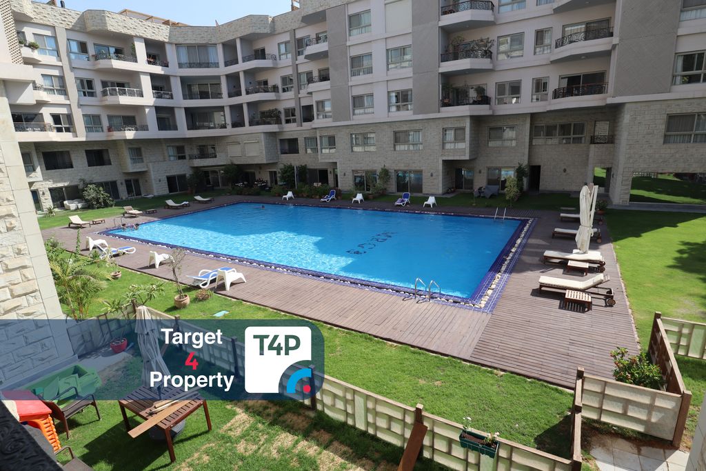 Apartment With Pool For Rent In Maadi Sarayat.