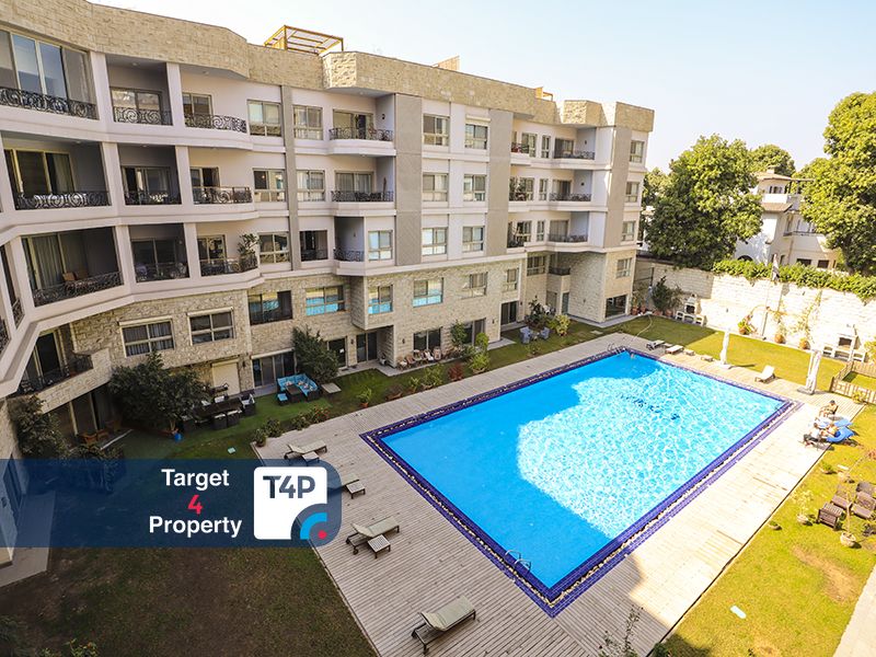 Apartment With Swimming Pool For Rent In Maadi Sarayat