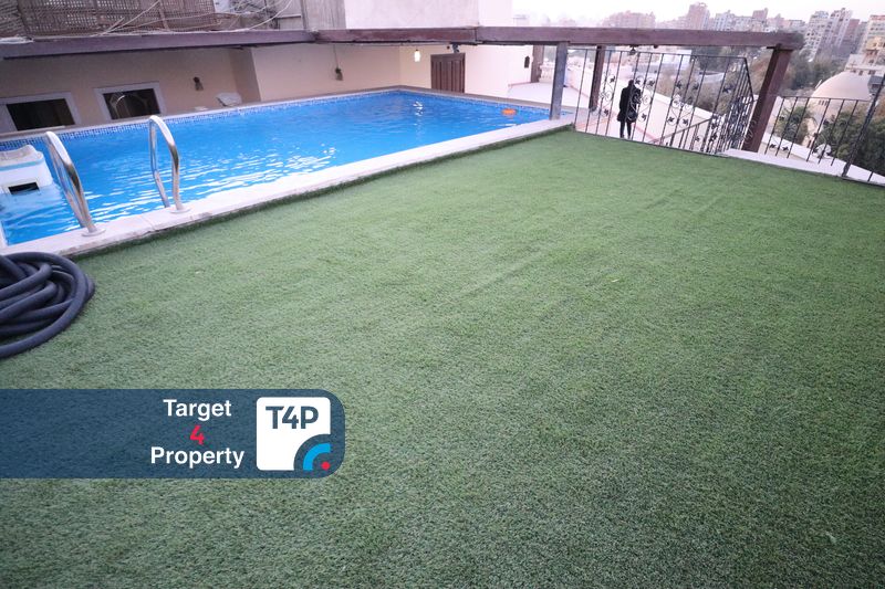 Dupolex Penthouse With Pool Located In Maadi Sarayat For Rent