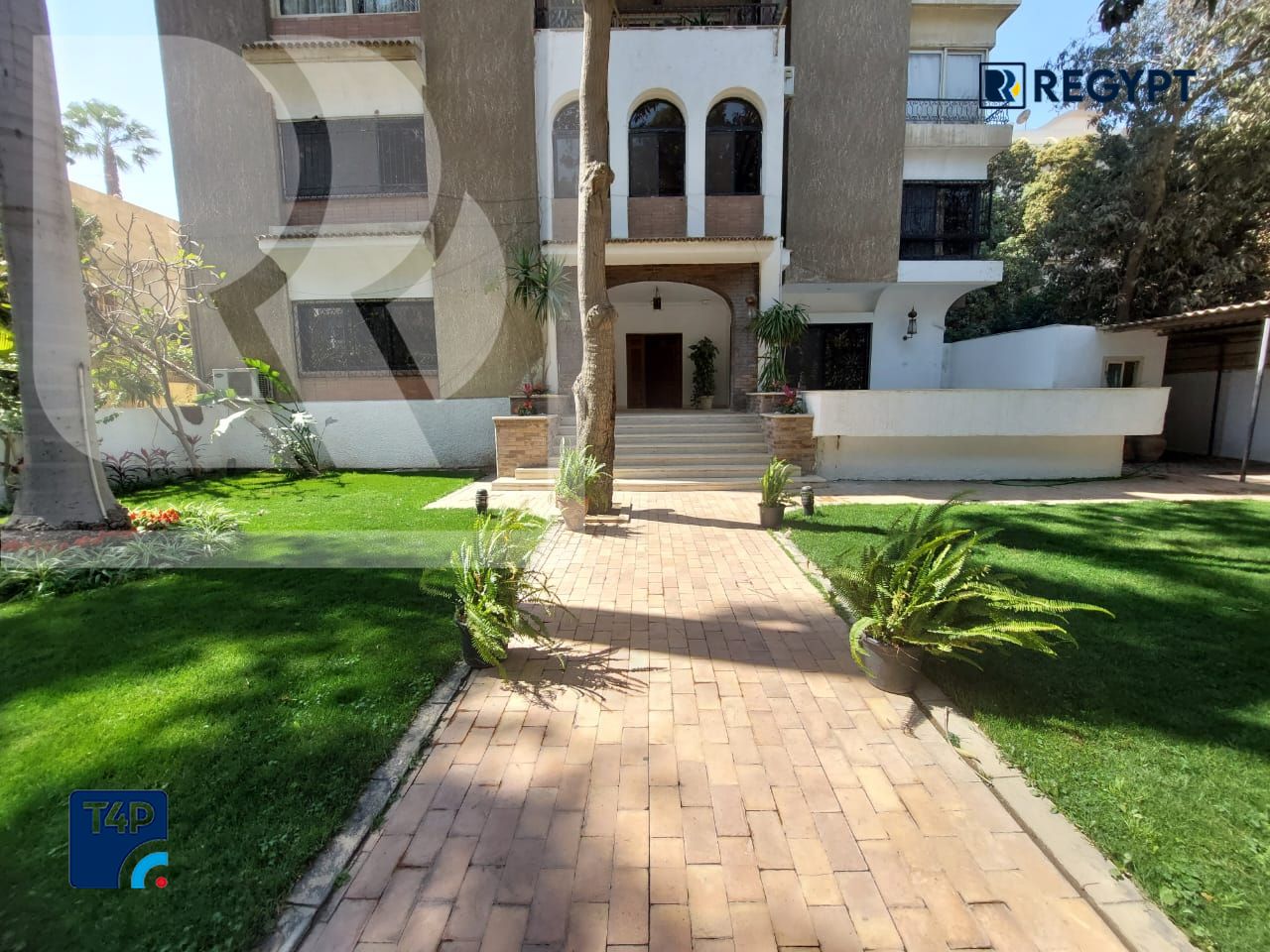 Ground floor duplex for rent in sarayat el maadi