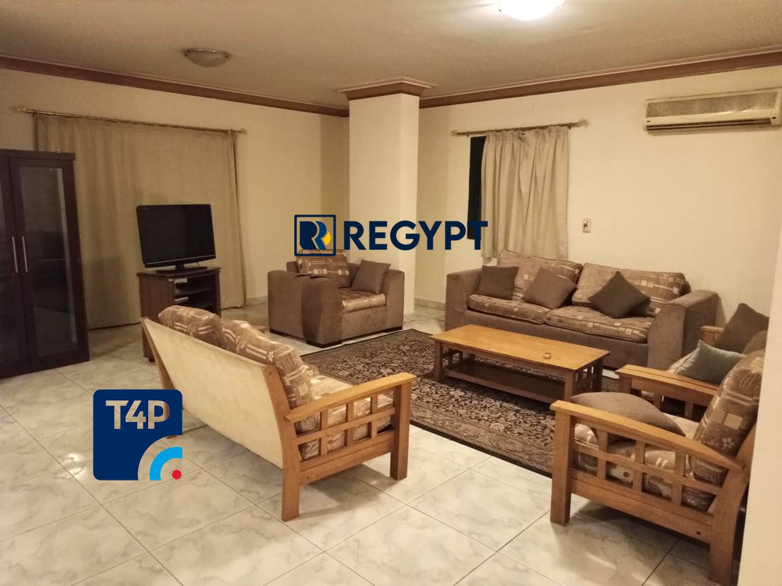 Furnished apartment for rent in degla El maadi